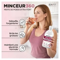 Eafit Minceur 360 Perte de poids Extra fort solution buvable