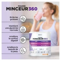 Eafit Minceur 360 Ubé Kombucha Moringa poudre