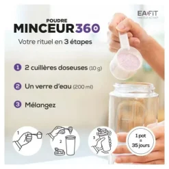 Eafit Minceur 360 Ubé Kombucha Moringa poudre