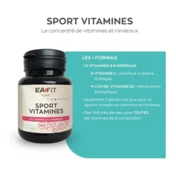 Eafit Sport Vitamines comprimés