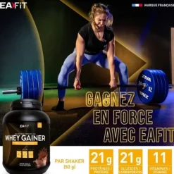 Eafit Whey Gainer poudre pour boisson