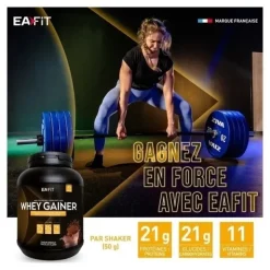 Eafit Whey Gainer poudre pour boisson