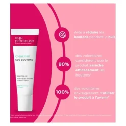 Eau précieuse Clearskin SOS boutons
