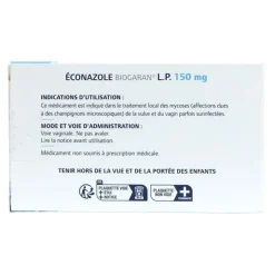 Econazole LP 150 mg ovule mycose