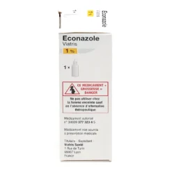 Econazole Viatris 1 % émulsion