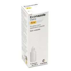 Econazole Viatris 1 % émulsion