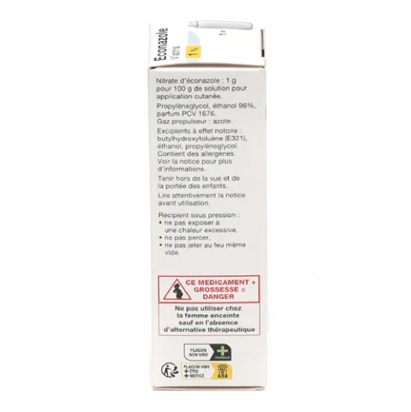 Econazole Viatris 1 % solution