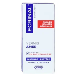 Ecrinal vernis à ongles amer
