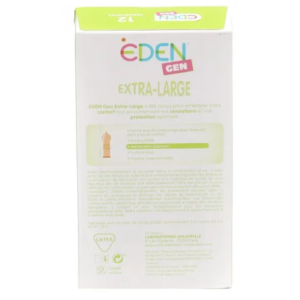 Eden Gen Extra-large préservatifs