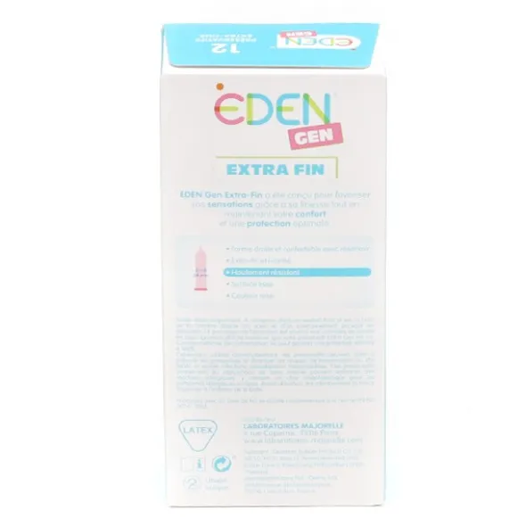 Eden Gen Préservatif Extra-fin