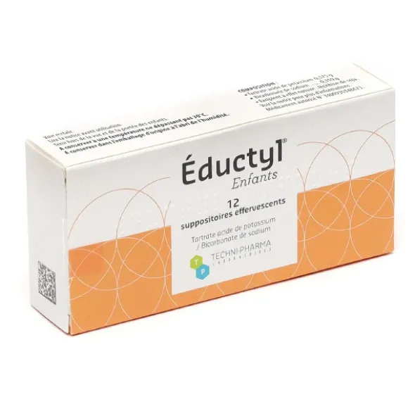 Eductyl enfants suppositoires effervescents