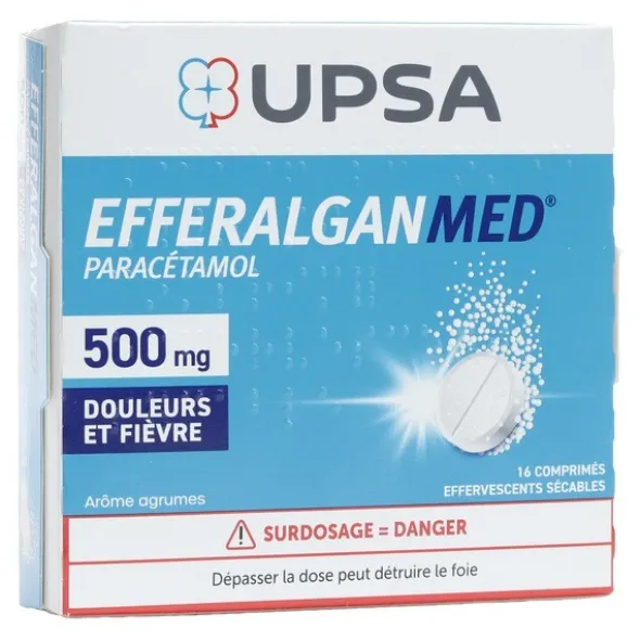 EfferalganMed 500 comprimé effervescent