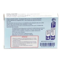 EfferalganMed 250 mg comprimé dispersible