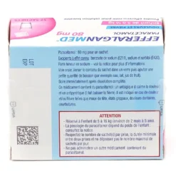 EfferalganMed 80 mg sachet