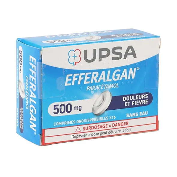 Efferalgan 500 mg comprimé orodispersible