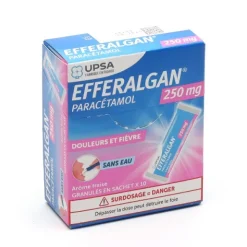 Efferalgan 250 mg fraise granulés sachets