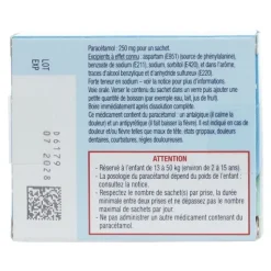 Efferalgan 250 mg sachet