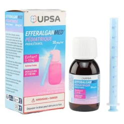 Efferalgan sirop pédiatrique Fraise