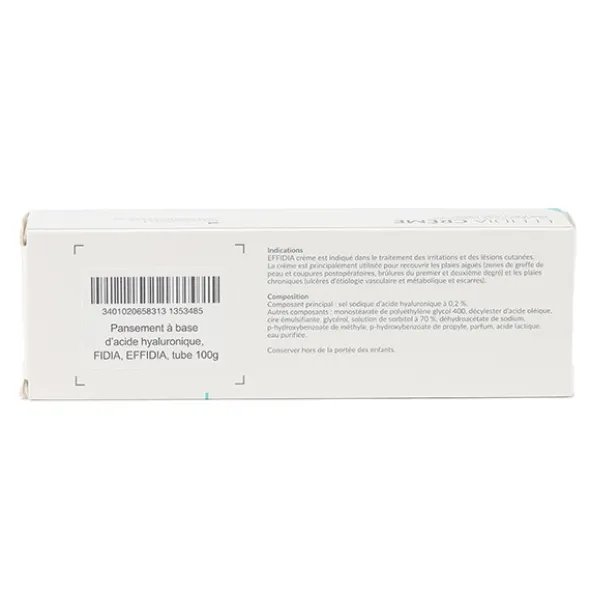 Effidia creme à l'acide hyaluronique