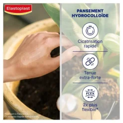 Elasptoplast Second Skin Protection Pansement hydrocolloide