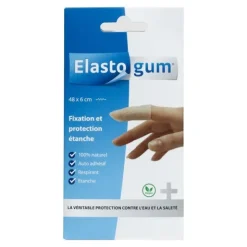 Elastogum Fixation et protection étanche doigt et orteil