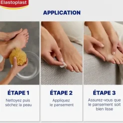 Elastoplast ampoule Talon pansements