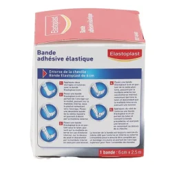 Elastoplast bande adhésive élastique
