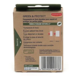 Elastoplast Green & protect pansements prédécoupés