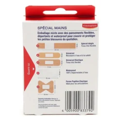 Elastoplast pansements Special mains