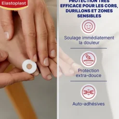 Elastoplast protections contre les cors pansements