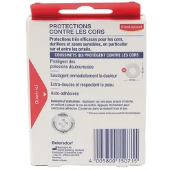 Elastoplast protections contre les cors pansements