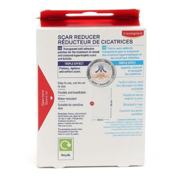 Elastoplast réducteur de cicatrices pansements