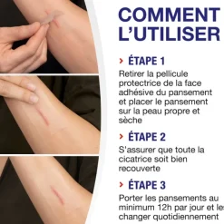 Elastoplast réducteur de cicatrices pansements