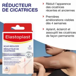 Elastoplast réducteur de cicatrices pansements