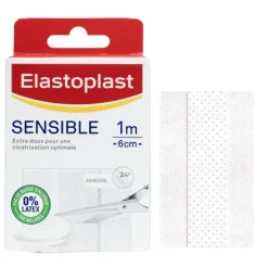 Elastoplast Sensible bandes de pansement à découper 10 cm x 6 cm