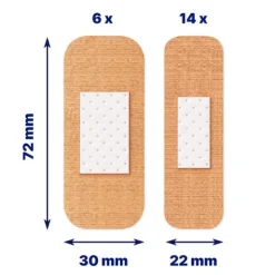 Elastoplast Universel pansements extra flexibles assortis