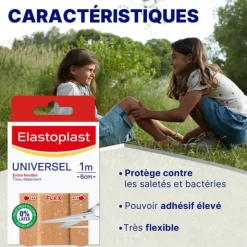 Elastoplast Universel pansements extra flexibles 10 bandes