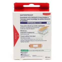 Elastoplast Waterproof Extra résistant pansements prédécoupés