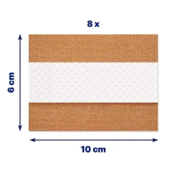 Elastoplast waterproof Extra résistant bandes de 10 x 6 cm
