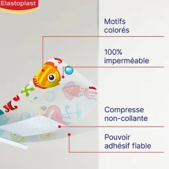 Elastoplast Waterproof Pansements imperméables enfant