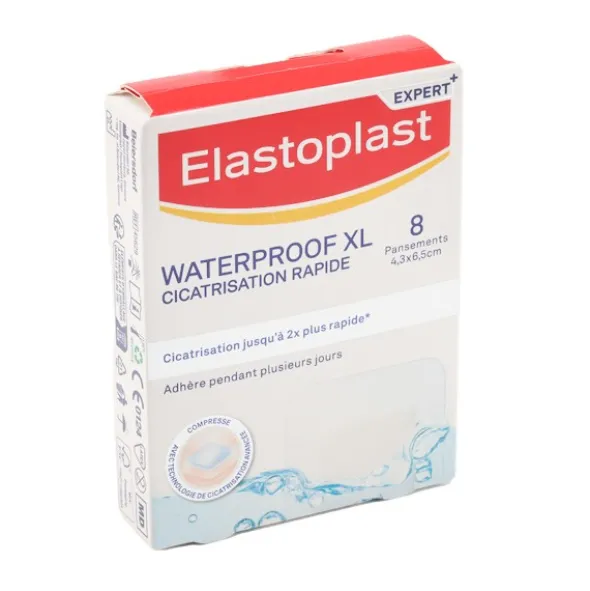 Elastoplast Waterproof XL cicatrisation rapide pansement