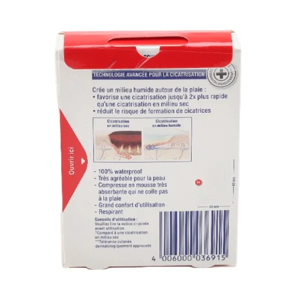 Elastoplast Waterproof XL cicatrisation rapide pansement
