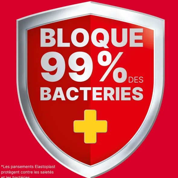 Elastoplast Waterproof XL cicatrisation rapide pansement