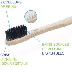 Elgydium Brosse à dents en Bois Médium