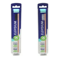 Elgydium Brosse à dents en Bois Médium