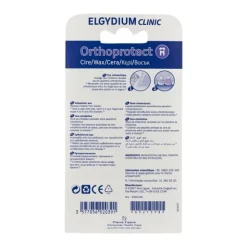Elgydium clinic Orthoprotect cire orthodontique 7 bandes
