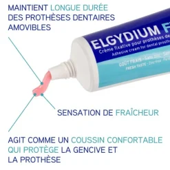 Elgydium Fix Fixation Extra Forte Crème fixative