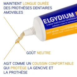 Elgydium Fix Fixation Forte Crème fixative