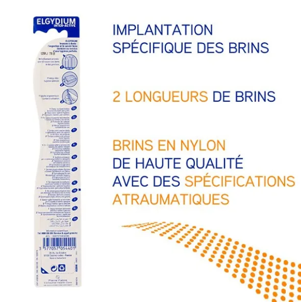 Elgydium Interactive brosse à dents souple