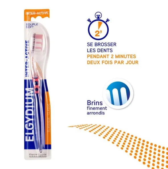 Elgydium Interactive brosse à dents souple